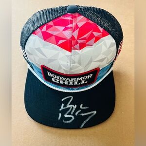 Ryan Blaney SIGNED BodyArmor Chill Adjustable Baseball Cap Trucker Hat - NEW